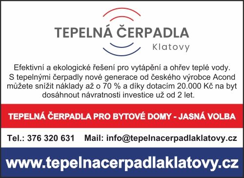 TEPELN� �ERPADLA Klatovy